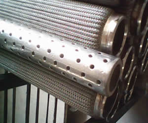 Stainless Steel Mesh Pleated Filter Element