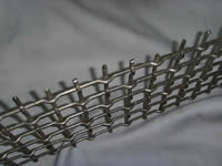 Flat Top Crimped Wire Mesh