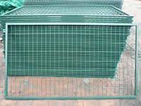 PVC Coated Welded Wire Mesh Panel