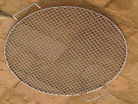 Round Stainless Steel Barbecue Grill Mesh